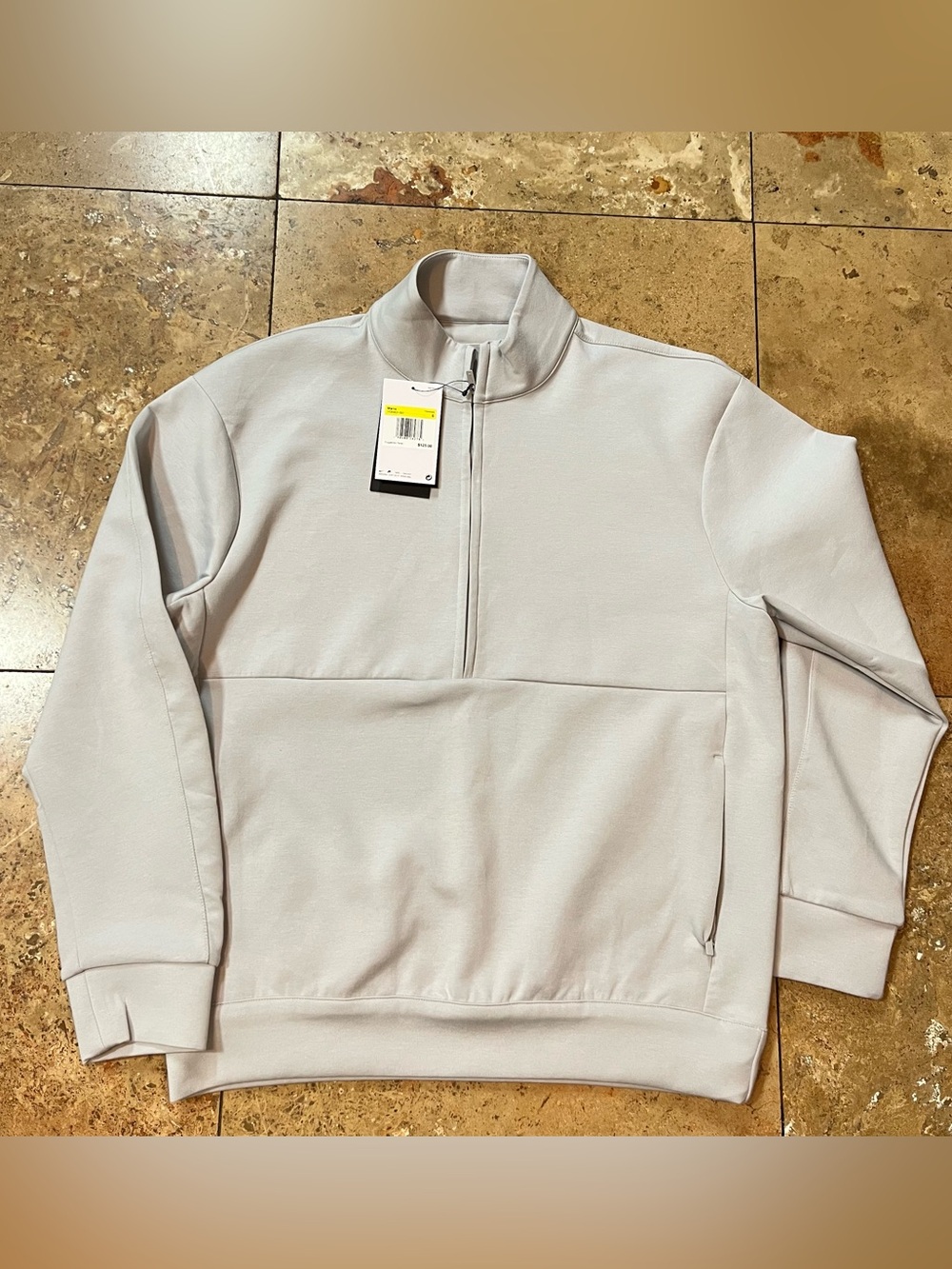 Nike 24.7 Men’s Impossibly Soft Dri-Fit Half Zip Jacket Sweater HQ6953-097 S NWT